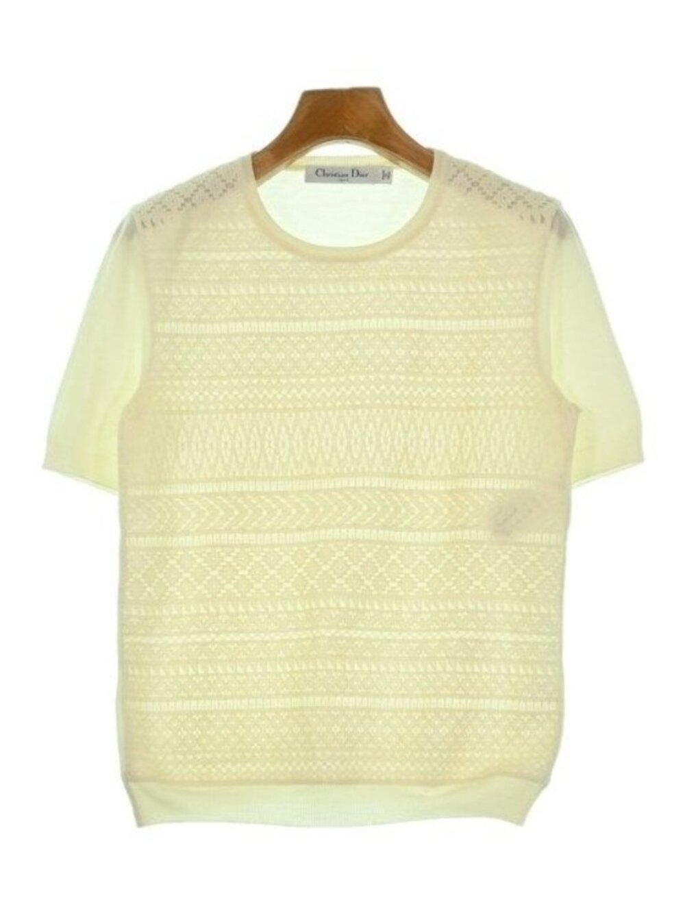 Dior Knit Sweater Ivory